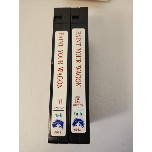 VHS Bundle Of 2 Movies Fiddler On The Roof Paint Your Wagon UNTESTED - Picture 9 of 9